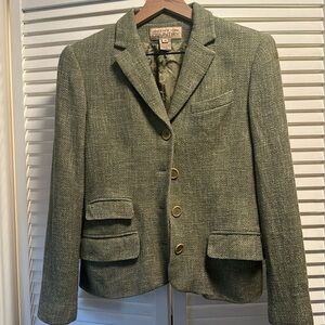 Green blazer